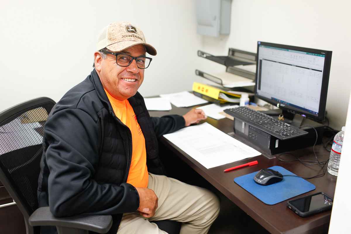Employee at a Desk