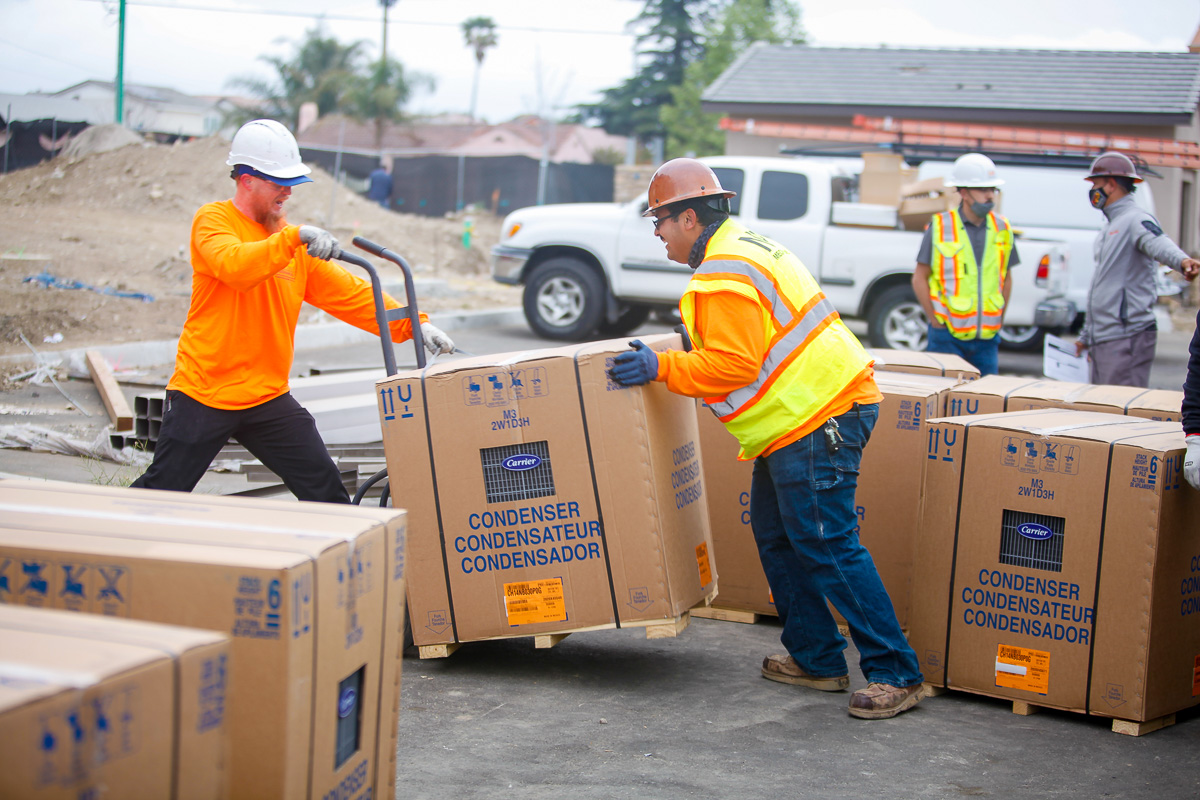 HVAC construction